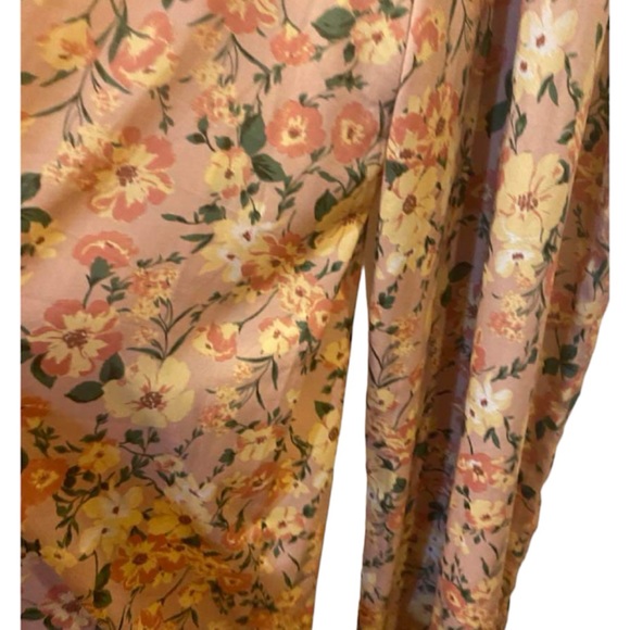 NWOT BOG Collection spaghetti strap Gathered Waist Floral Dress Size Small - Picture 2 of 5